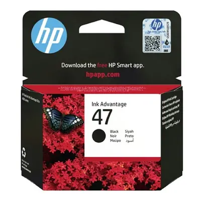 HP oryginalny ink / tusz 6ZD21AE, HP 47, black, HP DeskJet Ink Advantage 4800