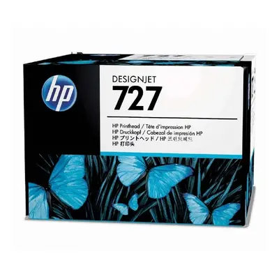 HP oryginalny Zestaw do wymiany głowicy B3P06A, No.727, CMYK, HP DesignJet T1500, T2500, T920