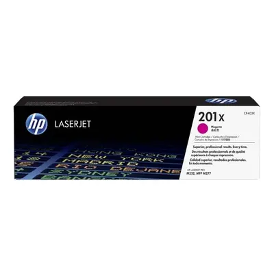 Oryginalny toner HP 201X XL purpurowy (CF403X)