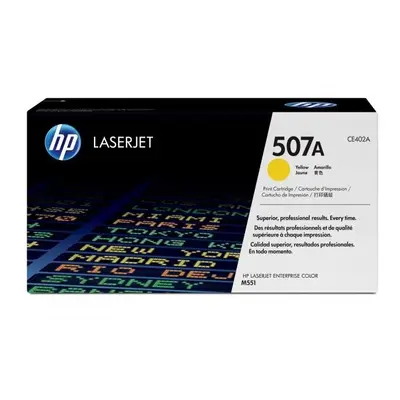 HP oryginalny toner CE402A, yellow, 6000s, 507A, HP LaserJet Enterprise 500 color M551