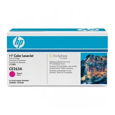 HP oryginalny toner CE263A, magenta, 11000s, 648A, HP Color LaserJet CP4025, CP4525