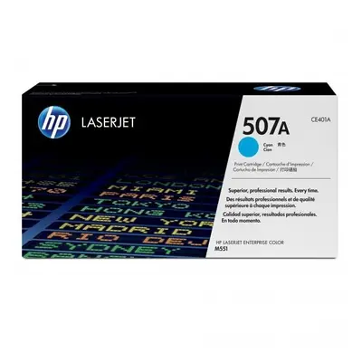 HP oryginalny toner CE401A, cyan, 6000s, 507A, HP LaserJet Enterprise 500 color M551