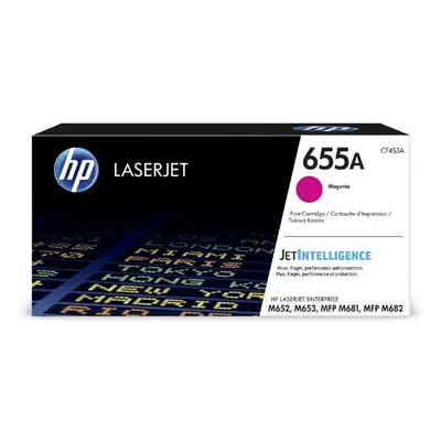 HP oryginalny toner CF453A, magenta, 10500s, 655A, HP Color LaserJet Enterprise M652dn,M652n,M65