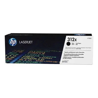 HP oryginalny toner CF380X, black, 4400s, 312X, HP Color LaserJet Pro MFP M476dn, MFP M476dw, MF