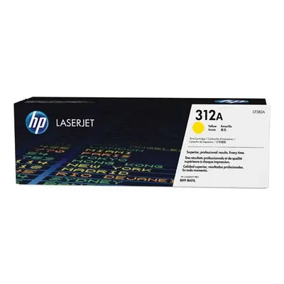 HP oryginalny toner CF382A, yellow, 2700s, 312A, HP Color LaserJet Pro MFP M476dn, MFP M476dw, M