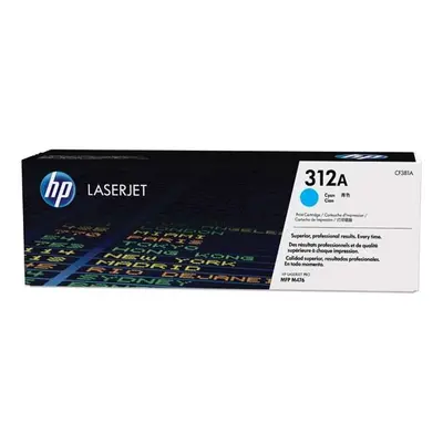 HP oryginalny toner CF381A, cyan, 2700s, 312A, HP Color LaserJet Pro MFP M476dn, MFP M476dw, MFP