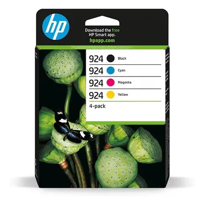 HP oryginalny ink / tusz 6C3Z1NE, HP 924, CMYK, blistr, 500/3*400s
