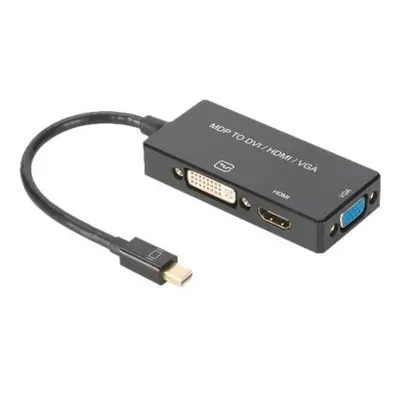 ASM AK-340419-002-S ASSMANN Adapter Mini DisplayPort 1 na 3 HDMI+DVI+VGA kabel multimedialny 0,2