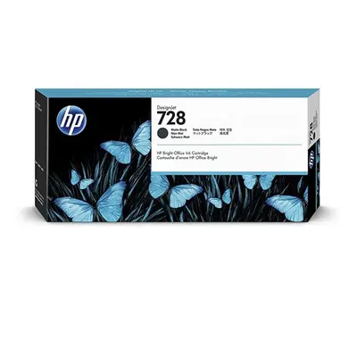 HP oryginalny ink / tusz 3WX25A, HP 728, matte black, 130ml, HP DesignJet T830