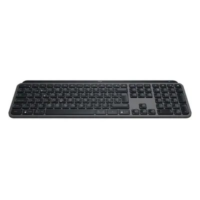 LOGITECH MX Keys S - GRAPHITE - (US) INTL - BT - N/A - INTNL-973 - PLUS PALMREST