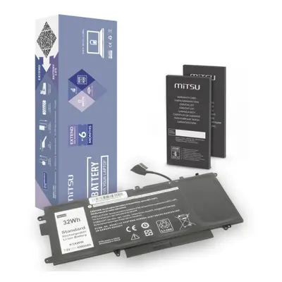 Mitsu Bateria do  Dell Latitude E5289, 7390 4200 mAh (32 Wh) 7.6V