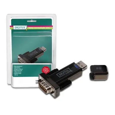 Digitus Konwerter/Adapter USB 2.0 do RS232 (DB9) z kablem USB A M/Ż 80cm