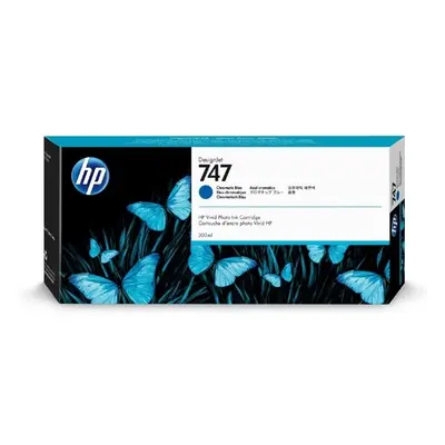 HP oryginalny ink / tusz P2V85A, HP 747, chromatic blue, 300ml, HP HP DesignJet Z9