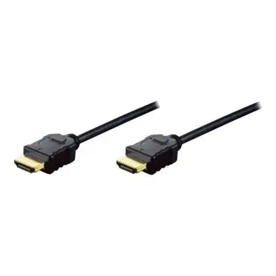 ASM AK-330114-020-S ASSMANN Kabel HDMI 1.4 HighSpeed z Ethernetem Typ HDMI A/HDMI A M/M czarny 2