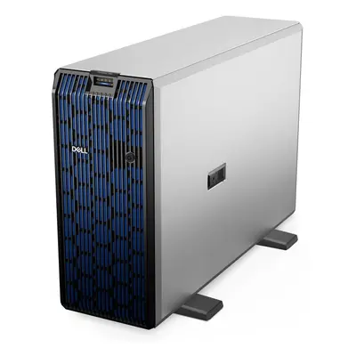 DELL PE T560 Chassis 12x3.5 HP Xeon Silver 4410Y 16GB 1x4TB SATA Bezel Broadcom 57414 PERC H755 