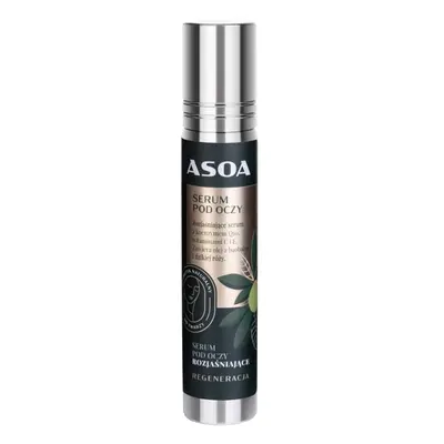 ASOA Rozjaśniające Serum pod Oczy Roll On Witamina C i Koenzym Q10 (10ml)