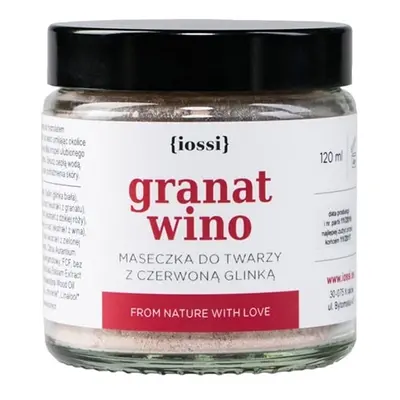 IOSSI Maseczka do Twarzy Granat i Wino (120ml)