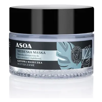 ASOA Maseczka do Twarzy Niebieska Glinka (50ml)