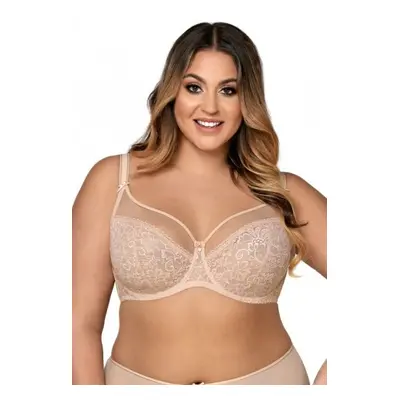 Biustonosz miękki Ava 1396 Crystal beżowy plus size