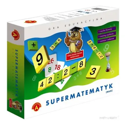 Gra edukacyjna "Supermatematyk Maxi", Alexander, od lat 7