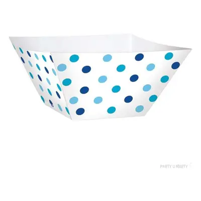 Foremki na słodycze "Snack Bowls Dots Blue", 24 szt