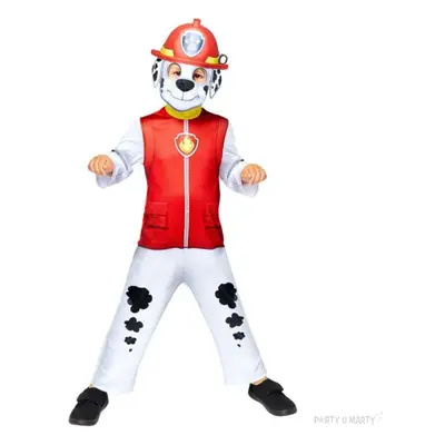 Strój dla dzieci "Paw Patrol Marshall", z maską, Amscan, 4-6 lat