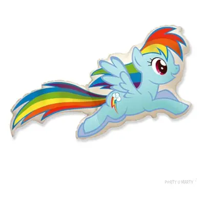 Balon foliowy "My Little Pony: Rainbow Dash", Flexmetal, 40", SHP