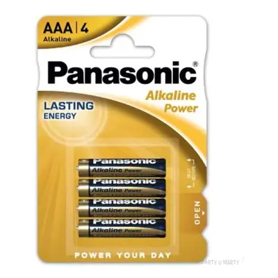 Bateria "AAA Panasonic Alkaline Power", 4 szt