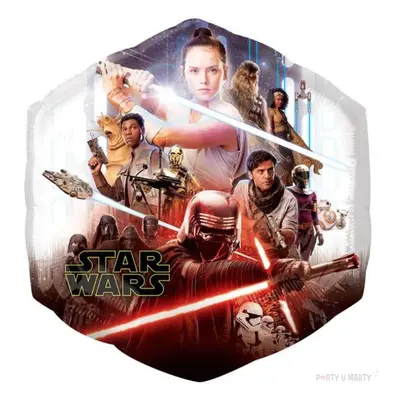 Balon foliowy "Star Wars - Gwiezdne Wojny", Amscan, 22", SHP