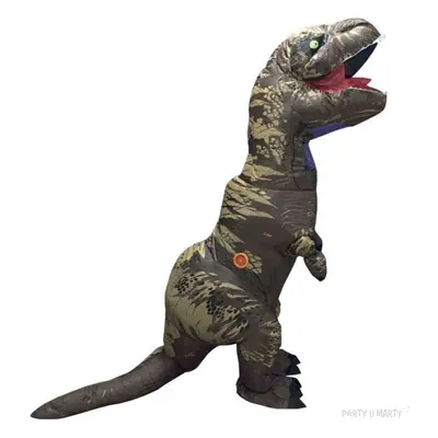 Strój dla dorosłych "T-Rex", FunnyFashion, nadmuchiwany