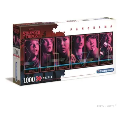 Puzzle "Stranger Things - Panorama", Clementoni, 1000 elementów