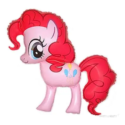 Balon foliowy "Kucyk Pony Pinkie Pie", różowy, Flexmetal, 14", SHP