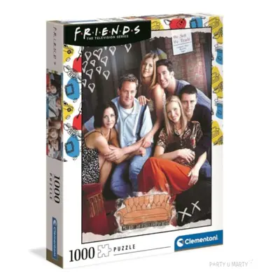 Puzzle "Friends - Przyjaciele", Clementoni, 1000 elementów