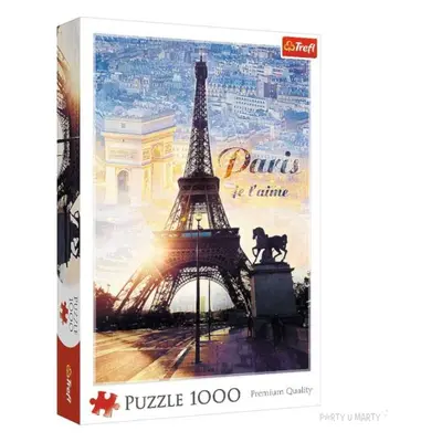 Puzzle "Miejsca - Paryż o świcie", Trefl, 1000 elementów