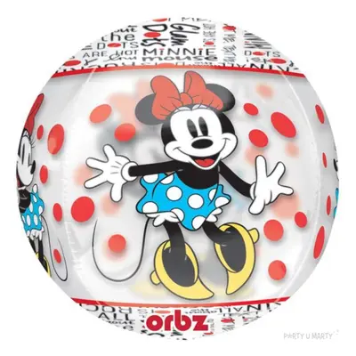 Balon foliowy "Myszka Minnie", Amscan, 16", ORB