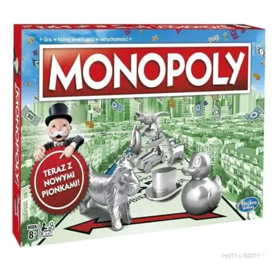 Gra planszowa "Monopoly", Hasbro, od 8 lat