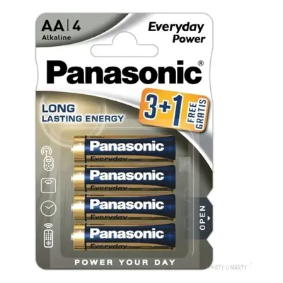 Bateria "AA Panasonic Everyday Power", 4 szt