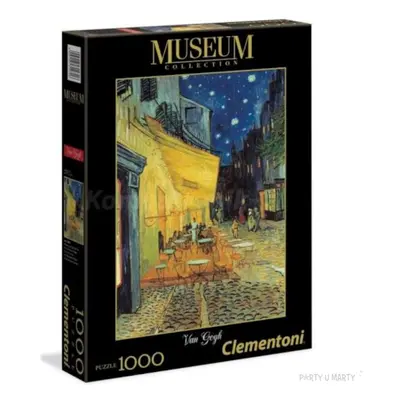 Puzzle "Museum Collection - Van Gogh, Taras kawiarni w nocy", Clementoni, 1000 elementów