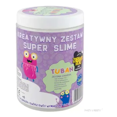 Zestaw "Super Slime Brokatowy", Tuban, 2 x 100 ml