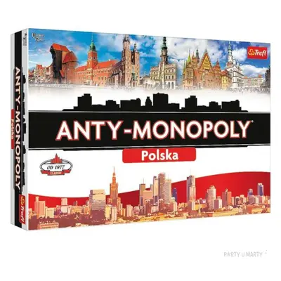 Gra planszowa "Anty-Monopoly - Polska", Trefl, od 8 lat