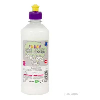 Klej PVA "Slime", biały, Tuban, 500 ml