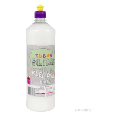 Klej PVA "Slime", biały, Tuban, 1000 ml