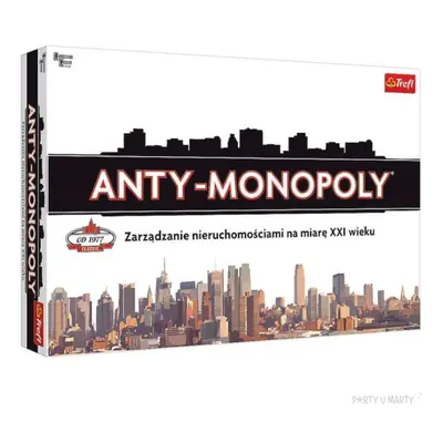 Gra planszowa "Anty-Monopoly", Trefl, od 8 lat