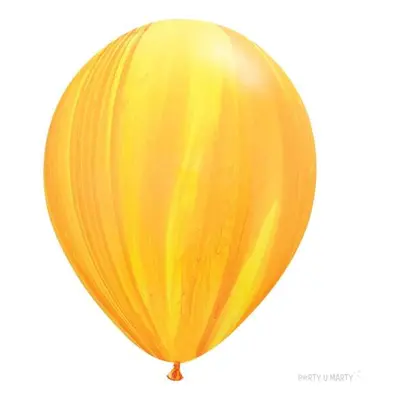 Balony "Agat", żółty pastel, QUALATEX, 11", 25 szt