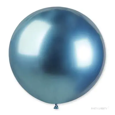 Balon "Kula Chromowana", niebieski, 31", ORB