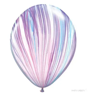 Balony "Agat", pastel mix, QUALATEX, 11", 25 szt