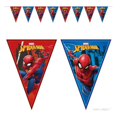 Baner flagi "Spiderman Team Up", Procos, 230 cm