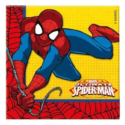 Serwetki "Ultimate Spiderman", 33 cm, PROCOS, 20 szt