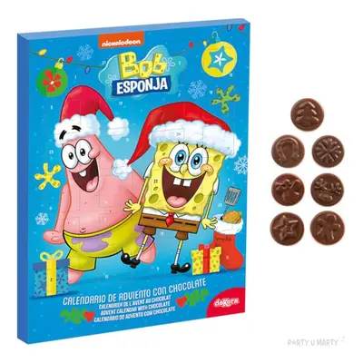 Kalendarz adwentowy "SpongeBob z czekoladkami", Dekora