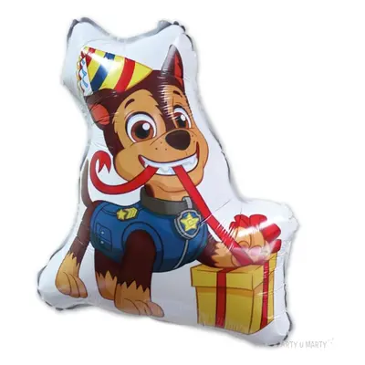 Balon foliowy "Paw patrol - Psi patrol, Chase z prezentem", Procos, 28", SHP